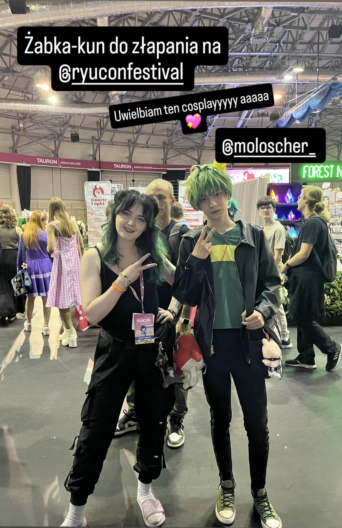 Żabka-kun cosplay Żabka-kun cosplay