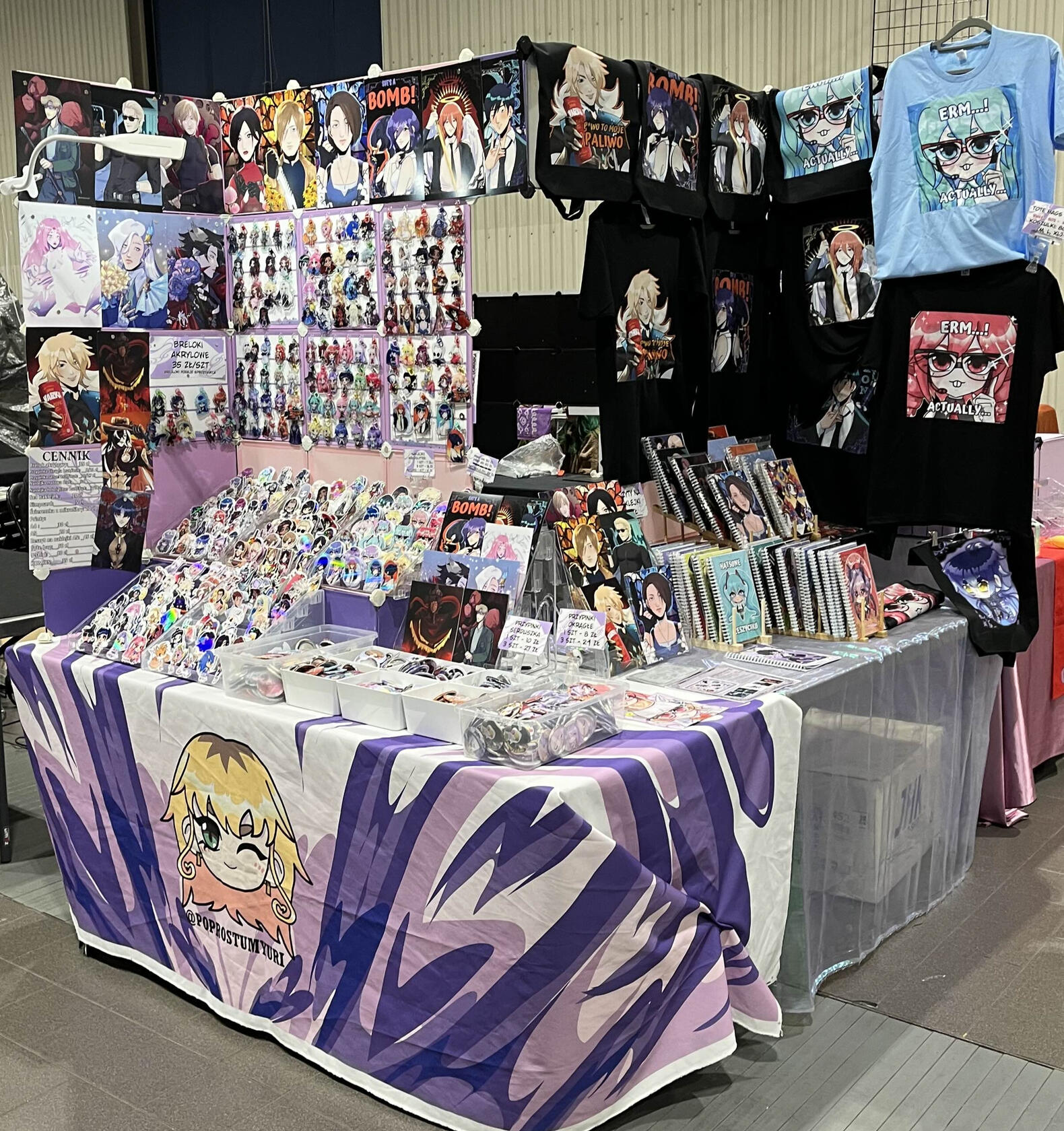 Stoisko Warszawskie Targi Fantastyki Zima 2025