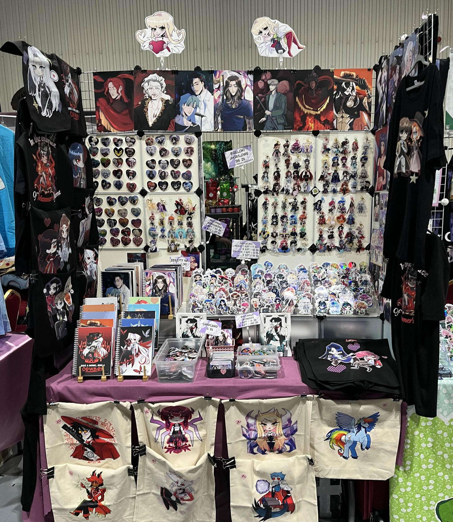 Stoisko Warszawskie Targi Fantastyki Zima 2024